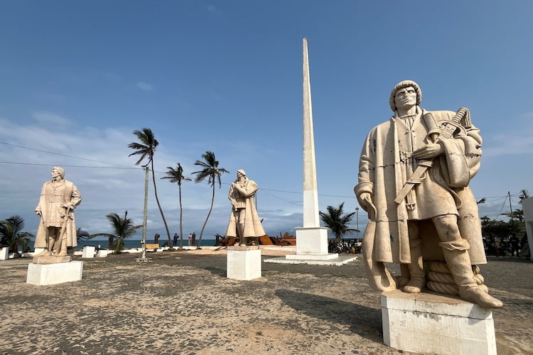 Sao Tome, With various colonialist buildings.