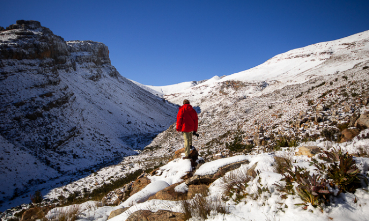 Matroosberg Snow: Snowball fights and epic landscape photography