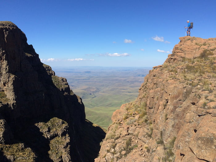 Posing on the top of Judge Pass Image