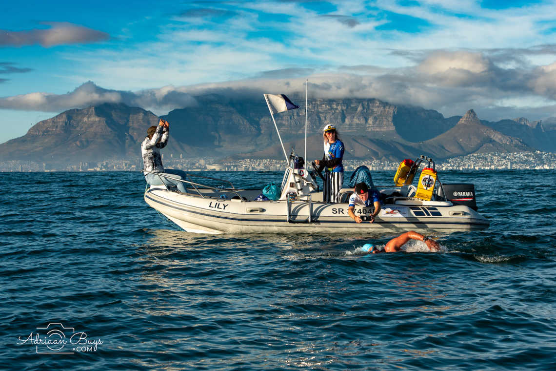 Swimmer Throws SPCA a Lifeline with 100 Robben Island Crossings