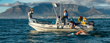 Swimmer Throws SPCA a Lifeline with 100 Robben Island Crossings