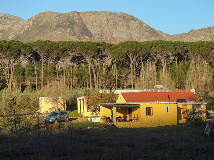 Cape Town: A former house where I stayed in the countryside House in the country Cape Town