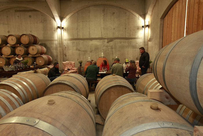 Diversity Trail South Africa wine cellar