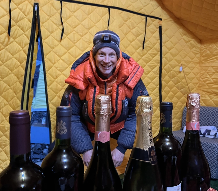 Rehydrating with Garrett