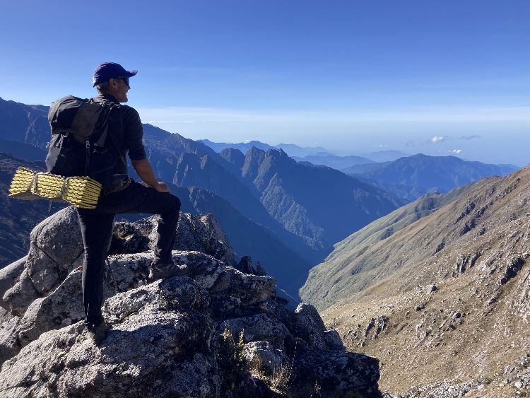 One of the top ten peaks of the  guide.